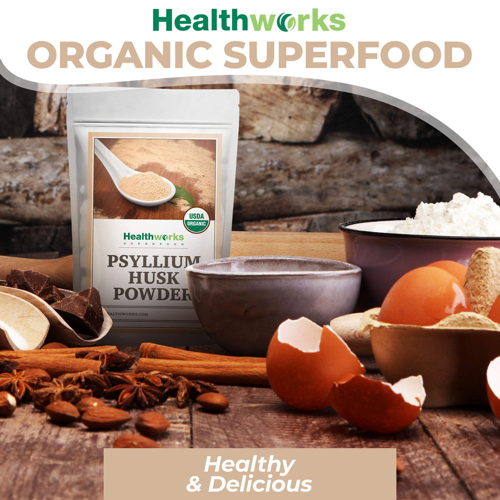 Healthworks Superfoods used in keto bread showing improved crumb and structure