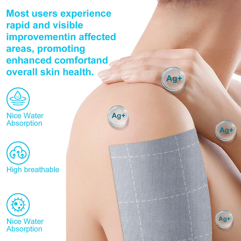 HearthMend in-use on skin fold demonstrating moisture control and reduced friction
