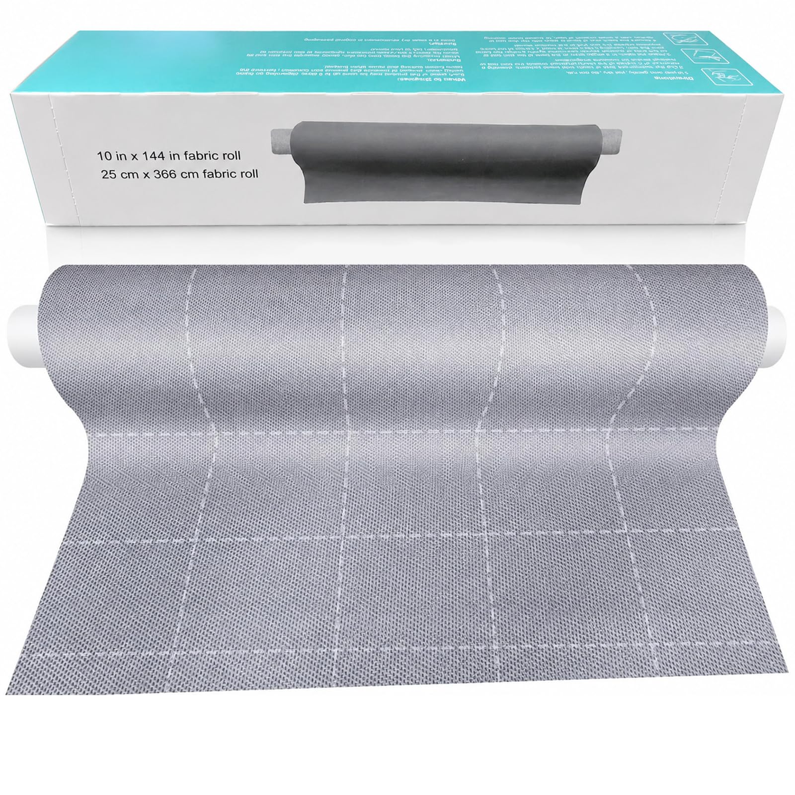HearthMend full roll front view showing size and usable length for convenience