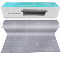 HearthMend full roll front view showing size and usable length for convenience