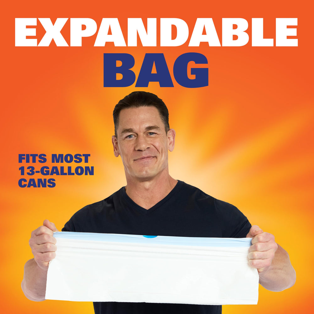 Hefty scent graphic with Arm & Hammer odor control for fresher kitchen