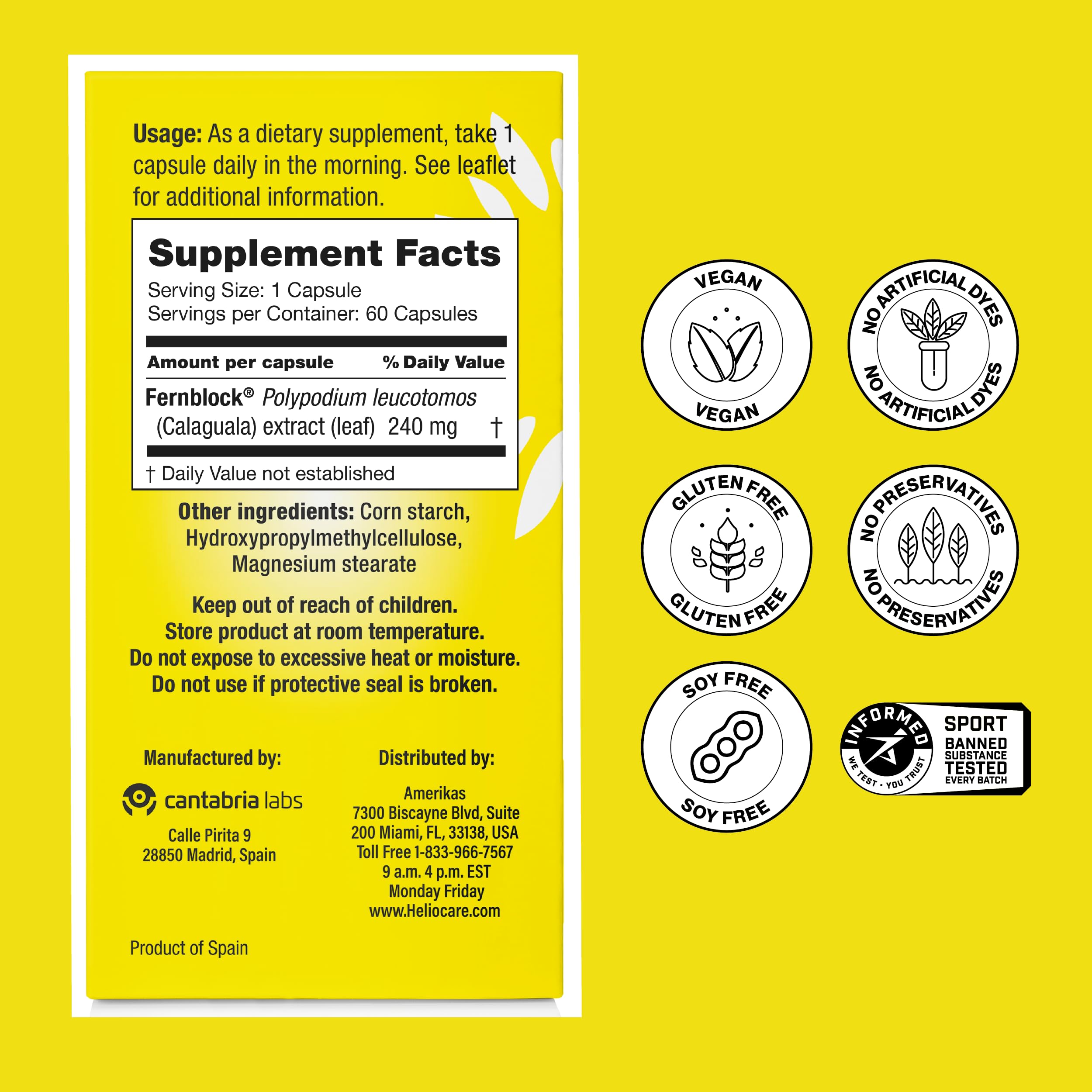 Heliocare in an outdoor bag suggesting travel-ready antioxidant support
