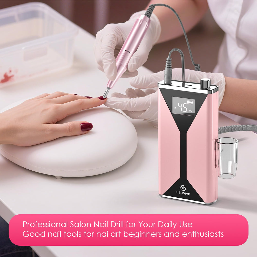 HELIVIVE next to ruler to show compact size and portability for travel convenience