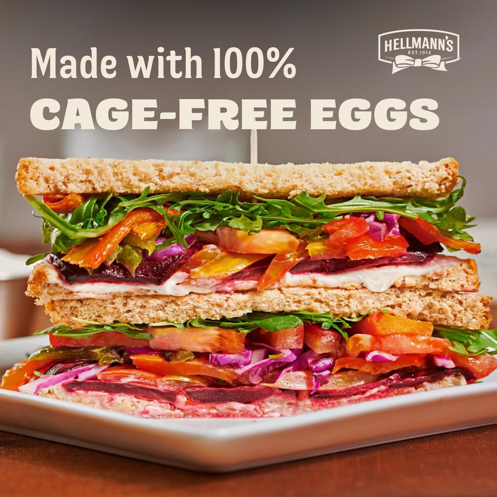 Hellmann's spread on sandwich illustrating enhanced flavor and mouthfeel