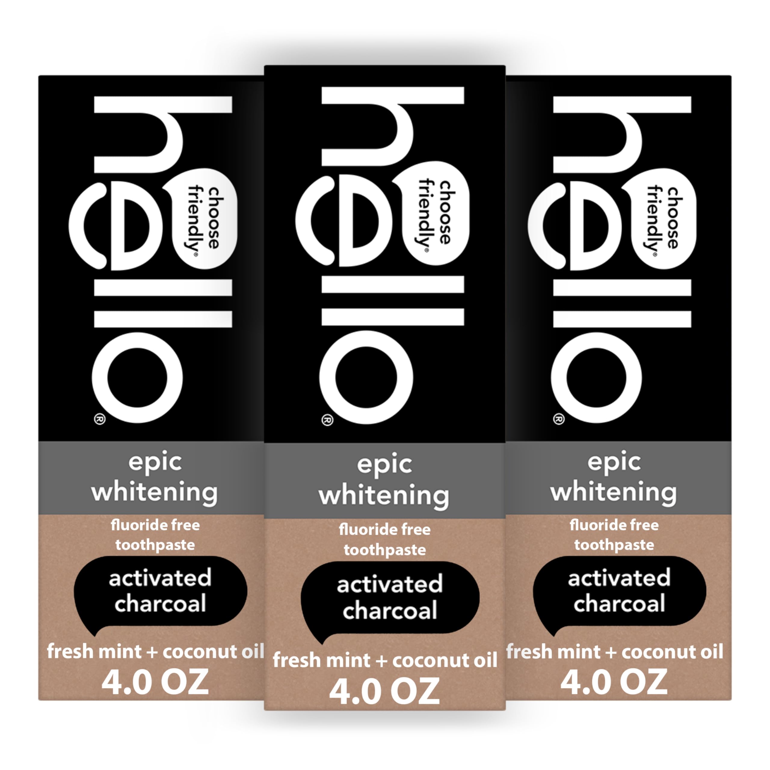 hello front packaging showing three-tube pack and product benefits