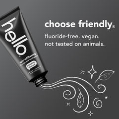 hello toothpaste applied to toothbrush demonstrating daily use