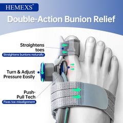 HEMEXS breathable medical-grade texture that reduces heat and moisture