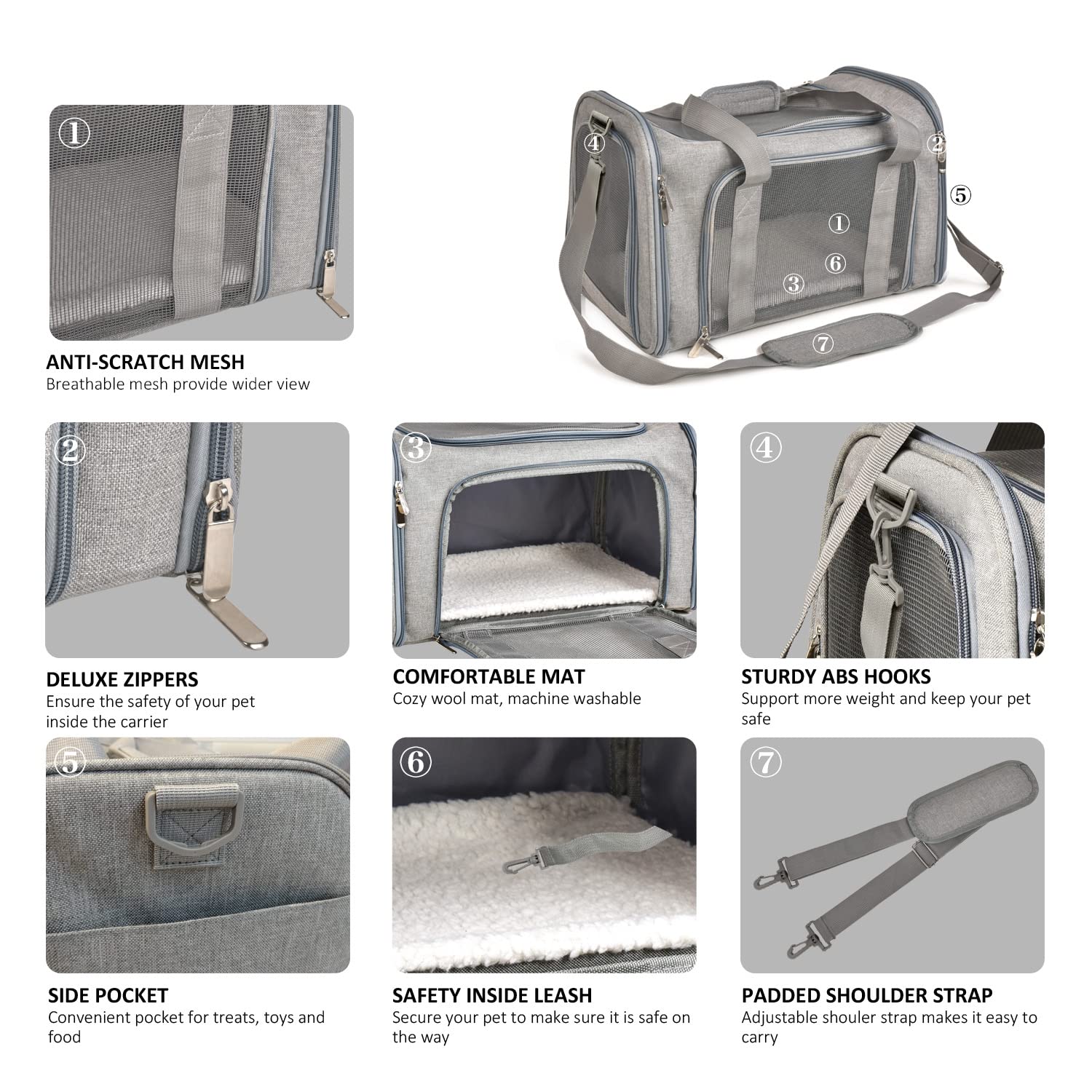 Henkelion padded shoulder strap detail for comfortable hands-free carrying