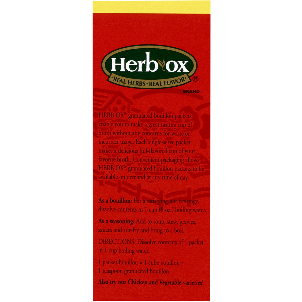 Herb-Ox in a kitchen scene showing quick seasoning for home meals