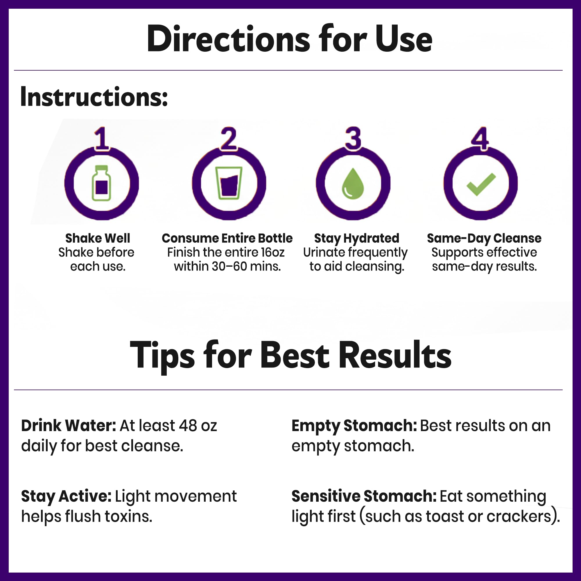 Visual timer with Herbal Clean illustrating the 15‑minute timing step for effective use