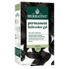 Herbatint front box showing 2N brown shade and benefits