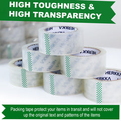 HERKKA close-up of tape film texture showing thicker durable film