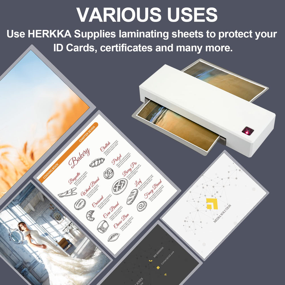 HERKKA neat stack of 100 pouches, convenient bulk supply for projects