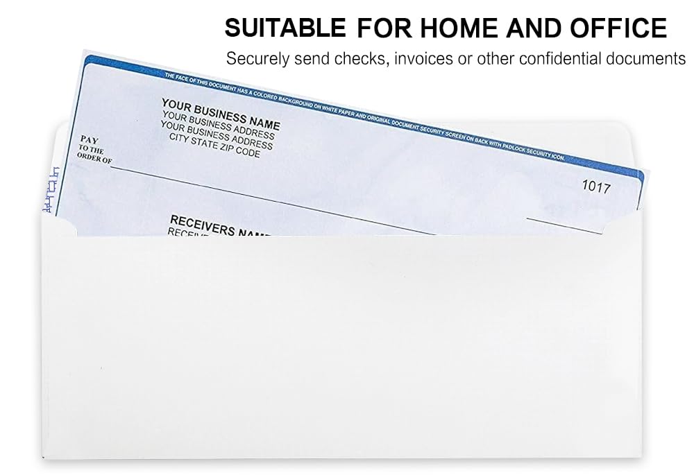 HERKKA stacked envelopes showing bulk 500-pack supply advantage