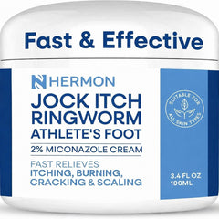 Hermon front tube image showing packaging and easy dispensing benefit