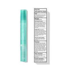 HERO COSMETICS clear gel texture on fingertip showing quick absorption