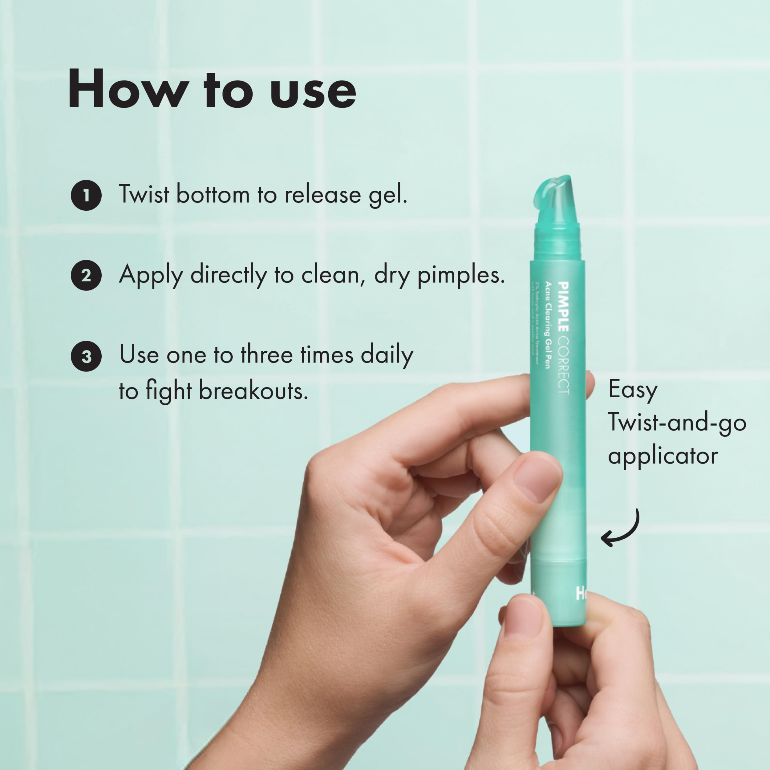 HERO COSMETICS ingredient label highlighting 2% salicylic acid strength