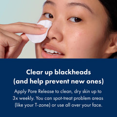 Hero Cosmetics label close-up showing active acids and soothing botanicals