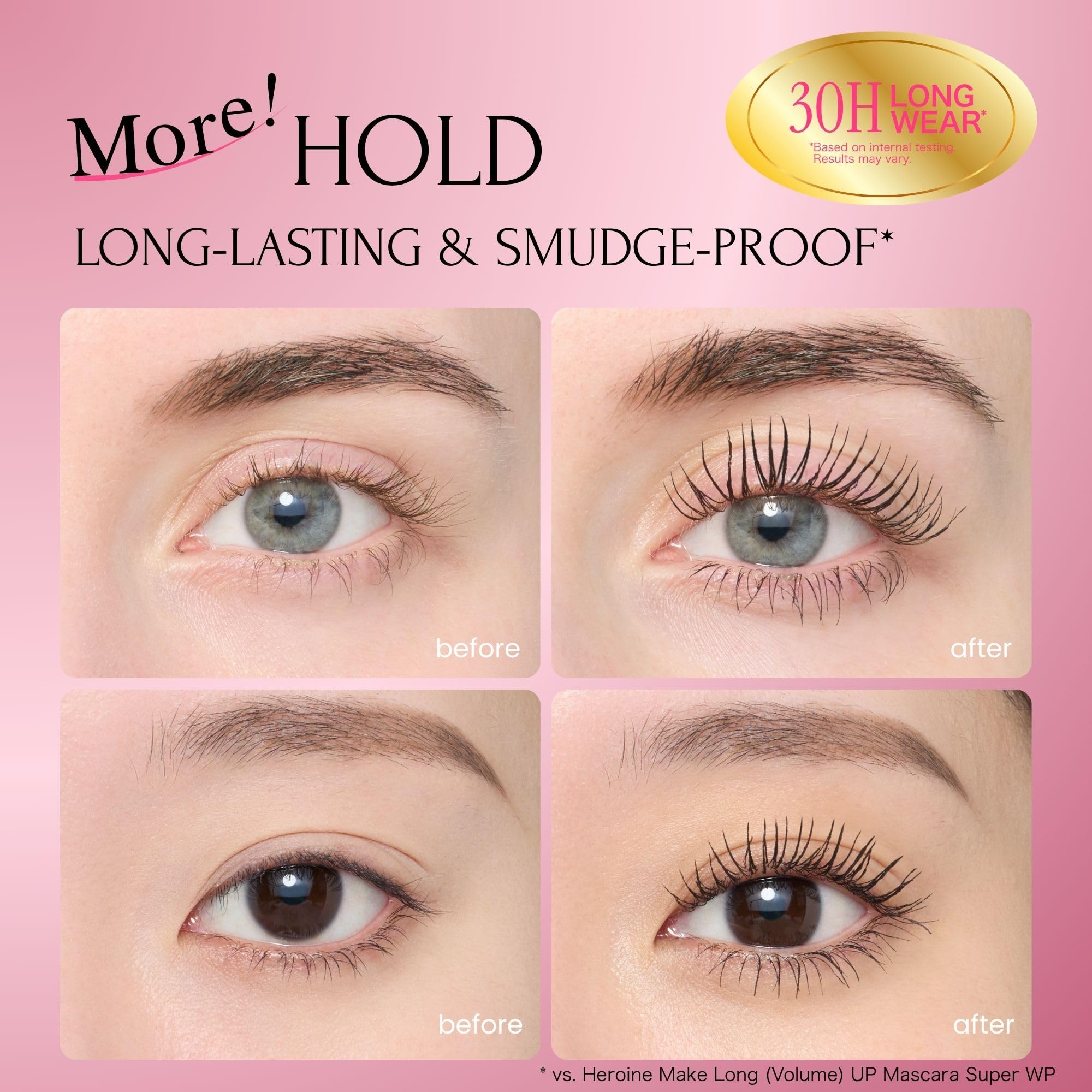 Heroine Make formula texture droplet highlighting smooth, buildable finish