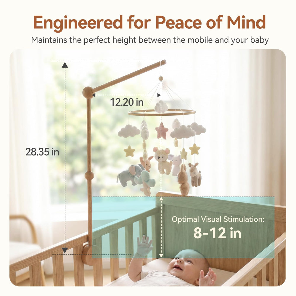 Hi baby monment wood finish detail highlighting hand-sanded splinter-free surface