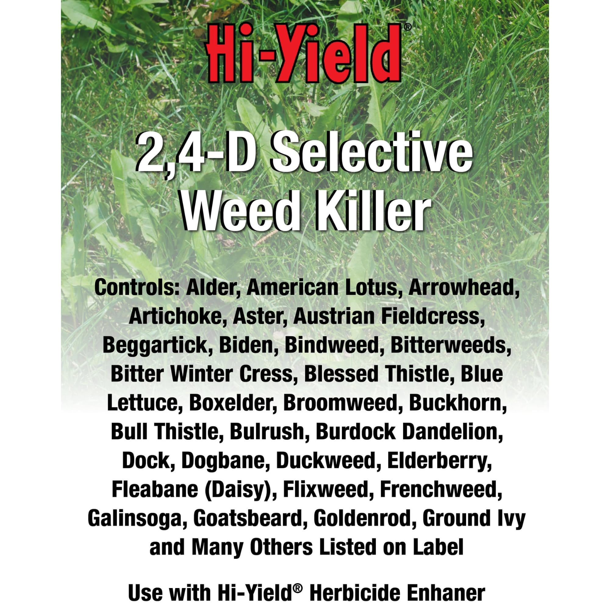 Hi-Yield being mixed into a garden sprayer demonstrating easy application and coverage