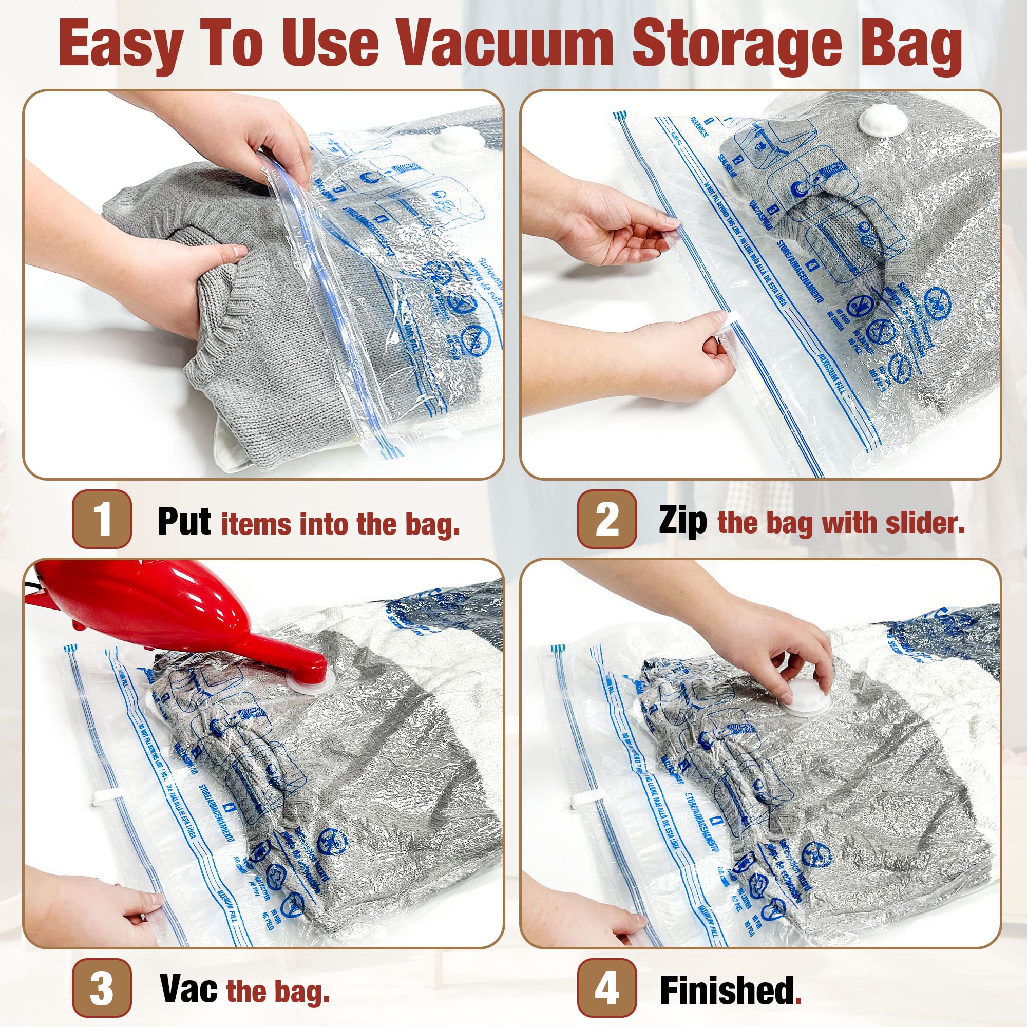 HIBAG thick PA+PE material texture demonstrating puncture-resistant durability