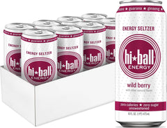Hiball Wild Berry front can view showing label and berry benefit
