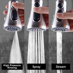 Hibbent aerator close-up detail revealing removable mesh for easy cleaning benefit