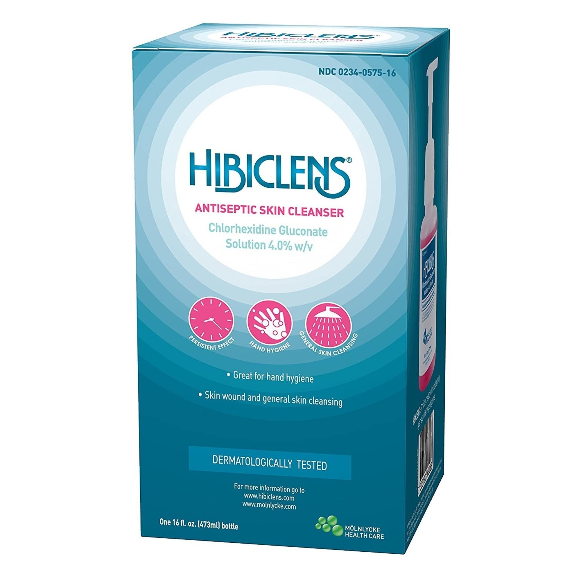Hibiclens in clinical sink setting showing accessible antiseptic support for hygiene
