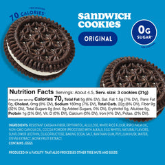 HighKey cookie close-up highlighting crunchy cocoa texture and bite appeal