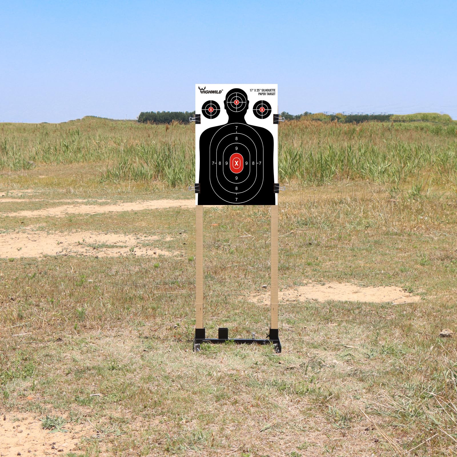 Highwild clear size markings on base for precise repeatable spacing
