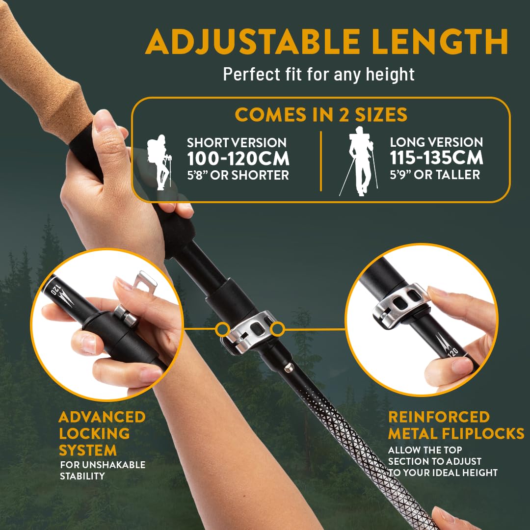 Hiker Hunger Outfitters metal flip lock detail demonstrating secure adjustment