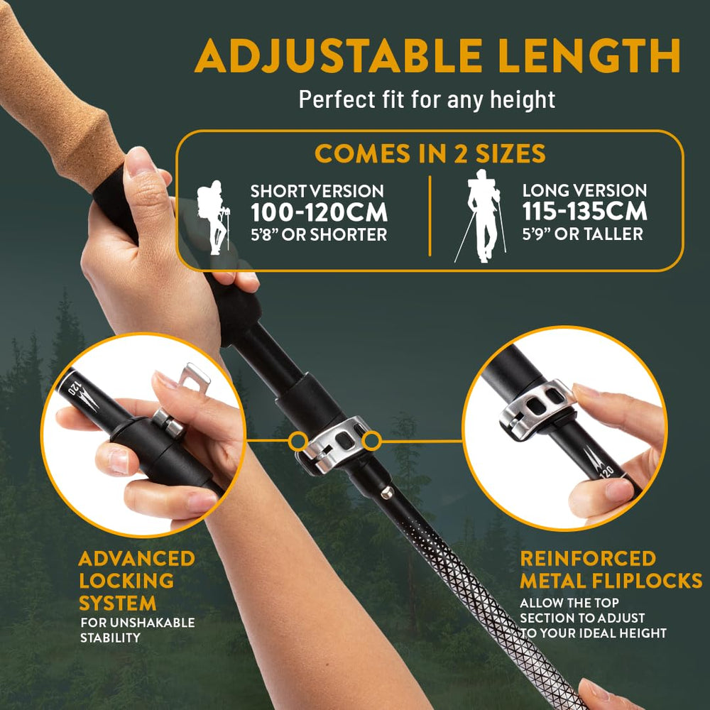 Hiker Hunger Outfitters metal flip lock detail demonstrating secure adjustment