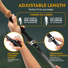 Hiker Hunger Outfitters metal flip lock detail demonstrating secure adjustment