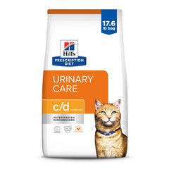 Hill's Prescription Diet front packaging showing urinary care branding and benefits