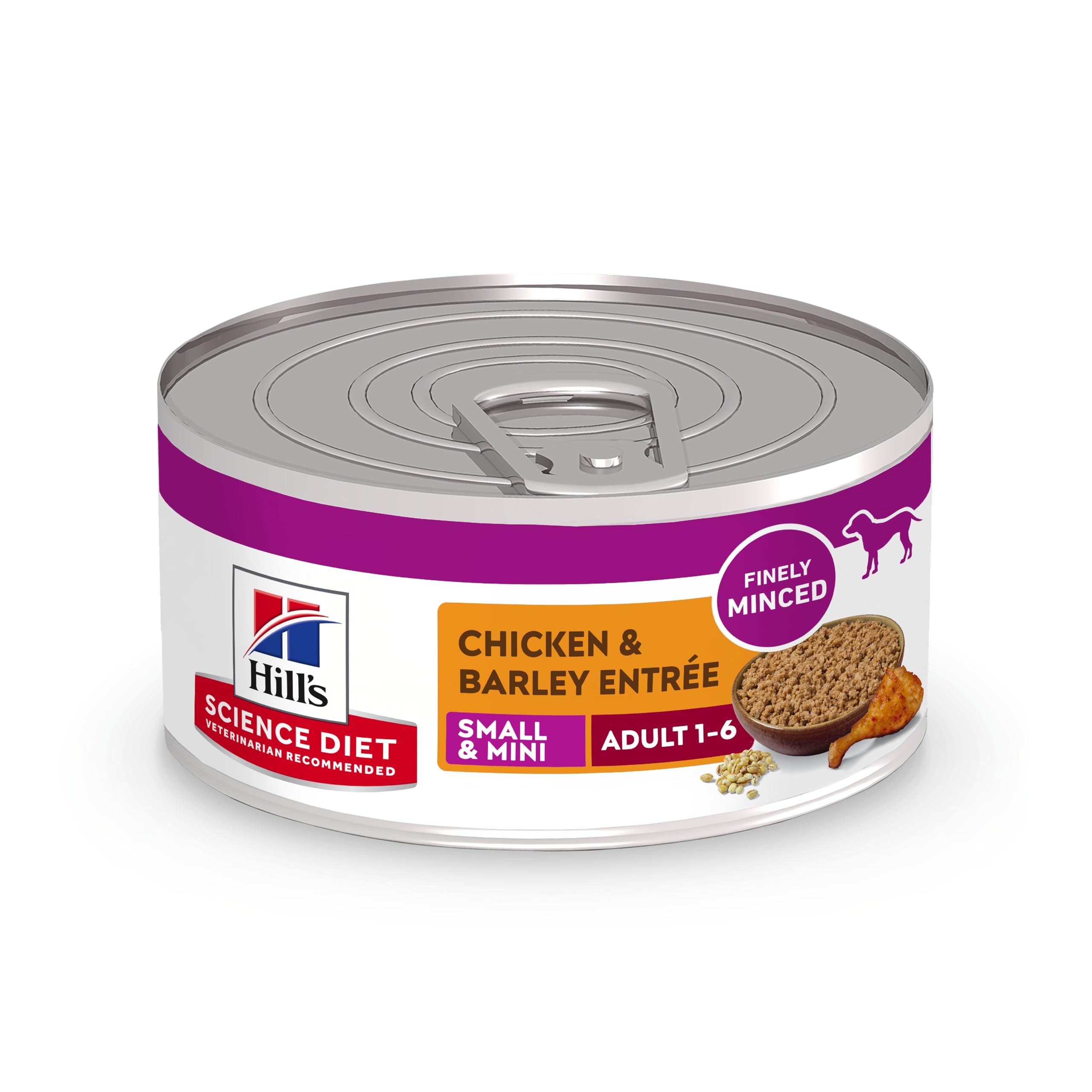 Hill's Science Diet front label showing product identity and benefit