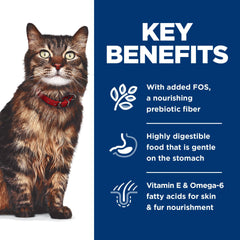 Hill's Science Diet chicken and beef pouch appealing to meat-preferring cats