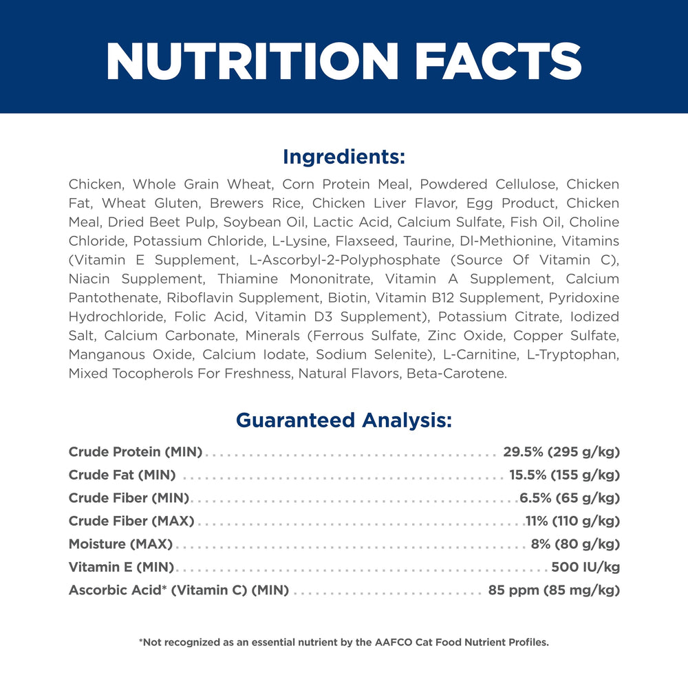 Hill's Science Diet lifestyle kitchen scene showing daily feeding routine