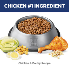 Hill's Science Diet kibble size in hand demonstrating small-bite convenience