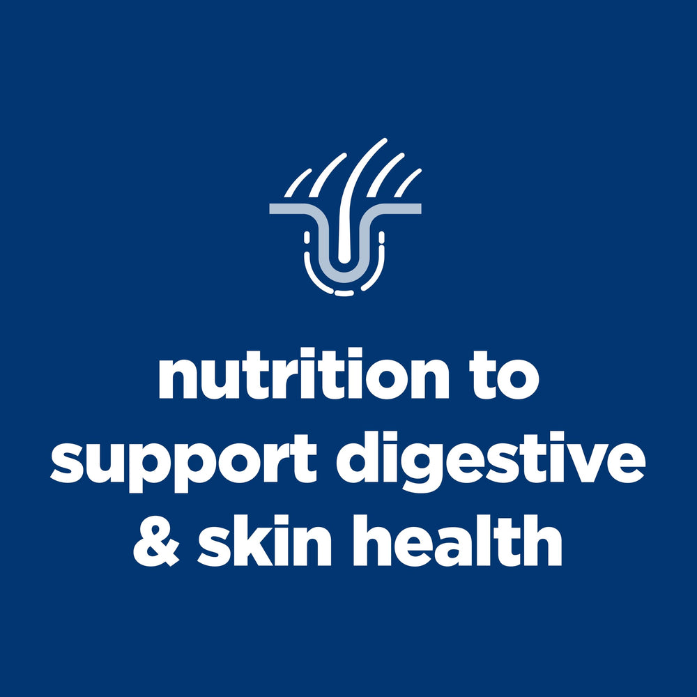 Hill's Science Diet nutrition label detail highlighting targeted formulation