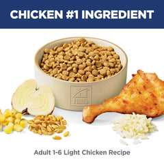 Hill's Science Diet chicken ingredient shot showing real protein