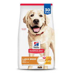 Hill's Science Diet front packaging showing low-calorie benefits