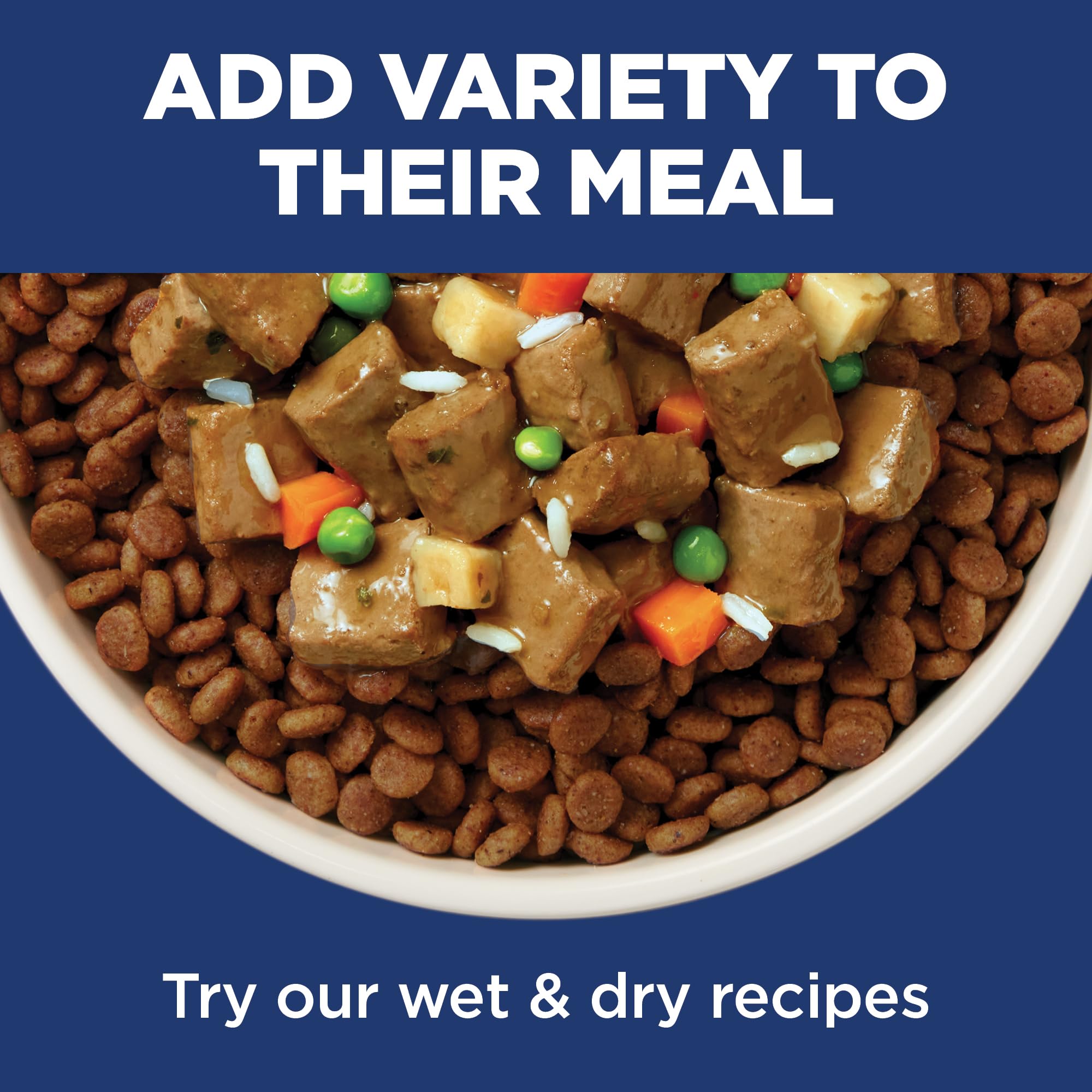 Hill's Science Diet coated kibble texture close-up showing crunchy consistency benefit