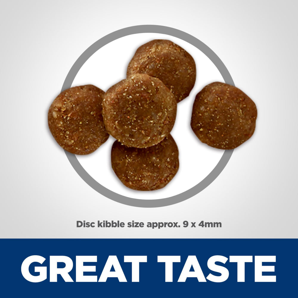Hill's Science Diet pumpkin and oats ingredient detail supporting fiber