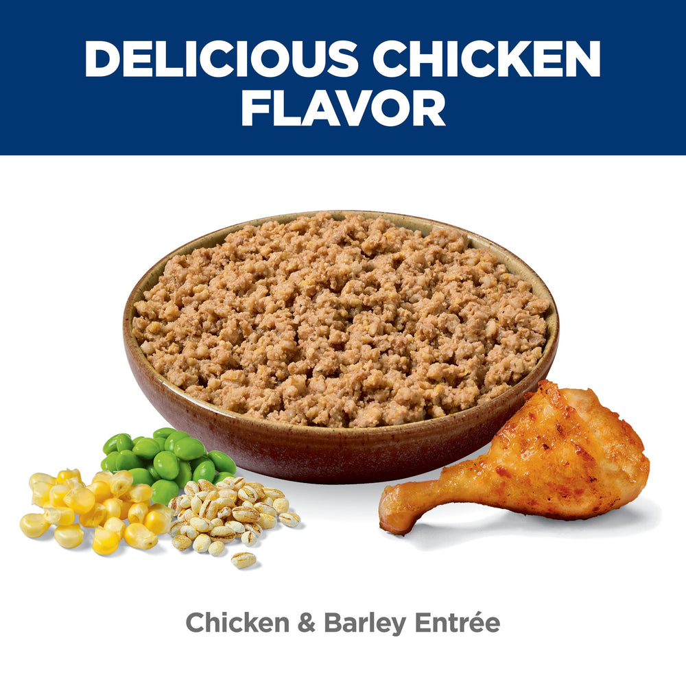 Served portion of Hill's Science Diet in a bowl demonstrating palatable wet food benefit