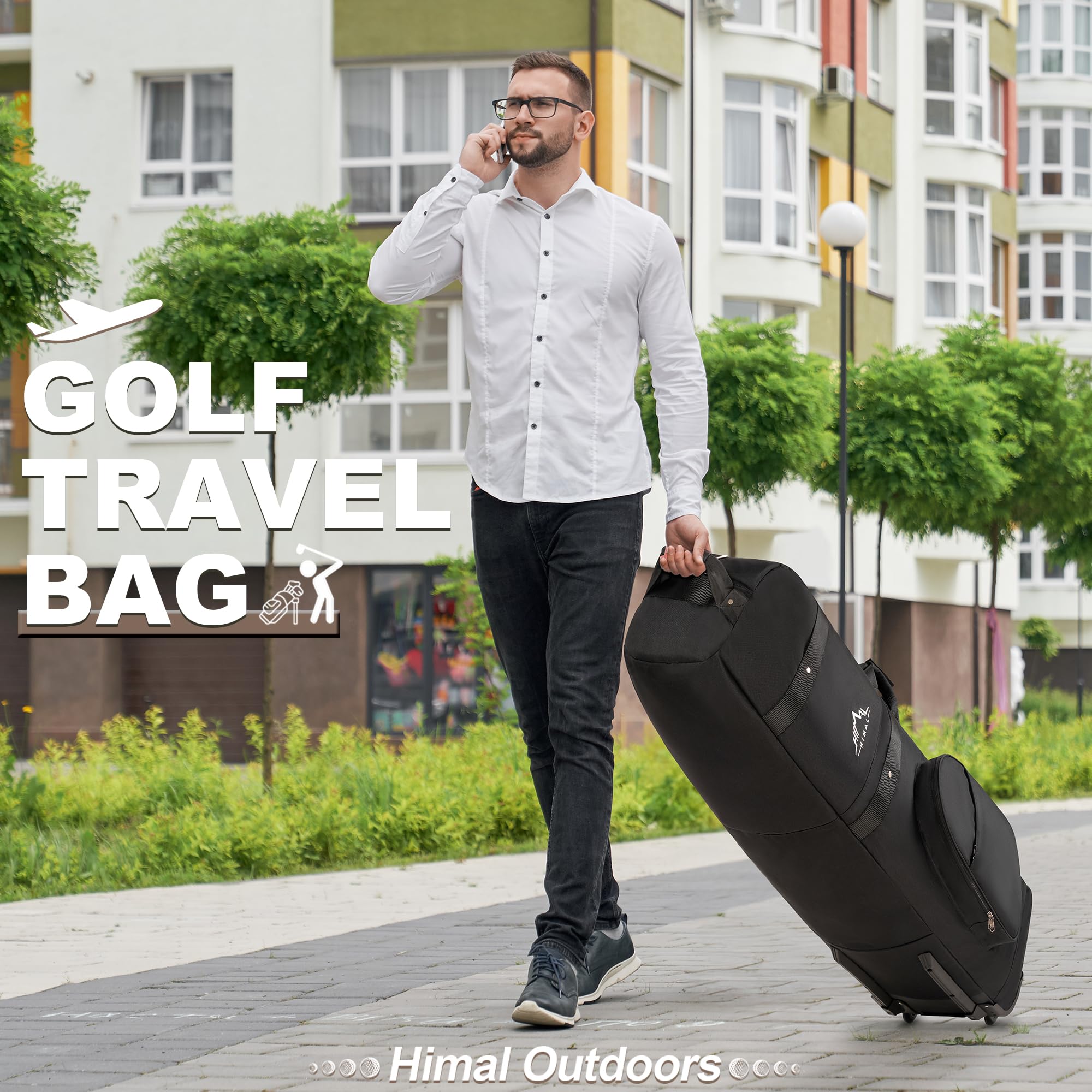 Himal Outdoors lifestyle airport setting showing ease of travel and mobility