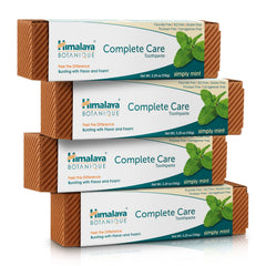 Himalaya front packaging showing mint toothpaste and benefits