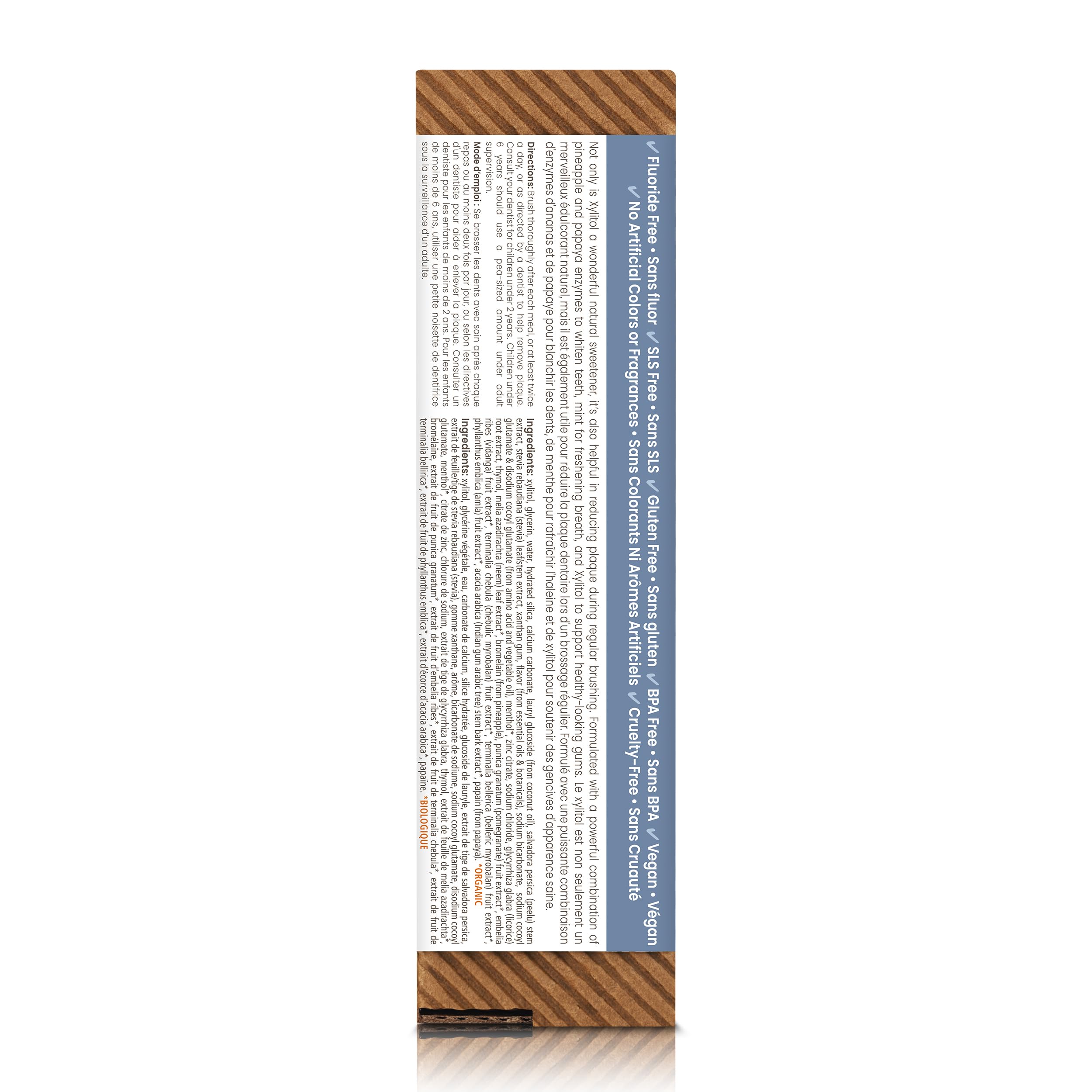 Himalaya tubes styled on bathroom counter conveying clean-label daily routine