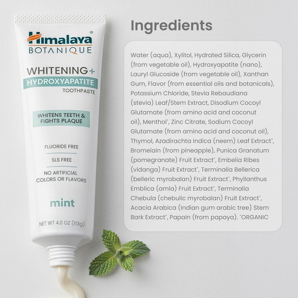 Himalaya lifestyle image of smile after brushing indicating brighter look