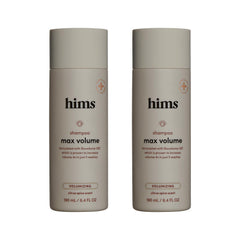 HIMS & HERS front packaging showing bottle and citrus spice scent benefit
